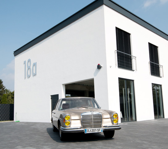 Aussenansicht der Firma Kreck Classic Cars GmbH